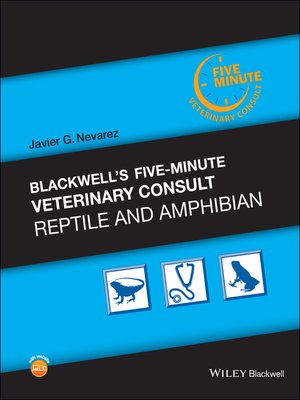 cover image of Blackwell's Five-Minute Veterinary Consult